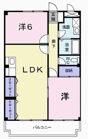 ソレーユ藤本の物件間取画像